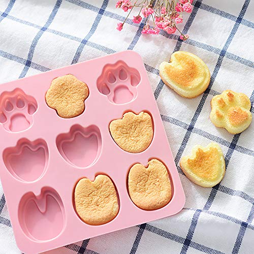 Moule en silicone 9 fleurs pour pâtisserie fine et confiserie maison haute précision