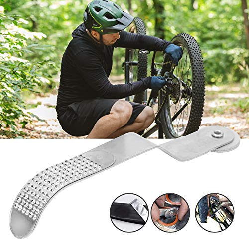 Image of VBESTLIFE Tire Repair Kit, Portable Steel Dual Purpose Patch Tool, Inner Tube Repair Kit with Grater File for Motorcycle Bicycle Riders and Outdoor Adventures