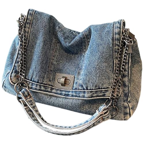 Sac fourre-tout en denim surdimensionné pour ne plus manquer de place au quotidien