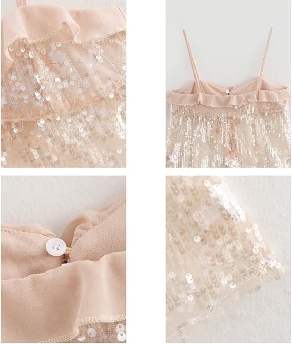 Coquette Cami Women Summer Y2k Lace Sequin Spaghetti Strap Tops Crop Cute Camisole4