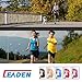 IEADEN Precut Kinesiology Tape for Knees, 10 Pcs - Knee Support & Stability, Knee Pain Relief Athletic Tape - Elastic & Waterproof, Breathable Hypoallergenic Latex-Free Tape, Beige