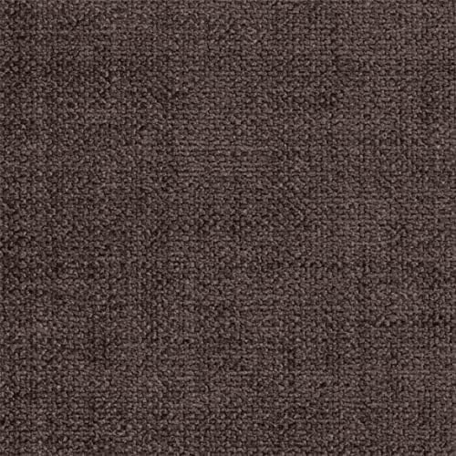 Liz Jordan-Hill Fabric by The Yard - Brown Chenille Upholstery Fabric Polyester Blend with Aquaclean Technology - Reupholstery Sewing Material - Spirit 31 Truffle - 5 Yard