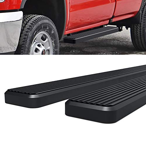 Estribo lateral de acero inoxidable 6" negro HD Ridez miniatura 4