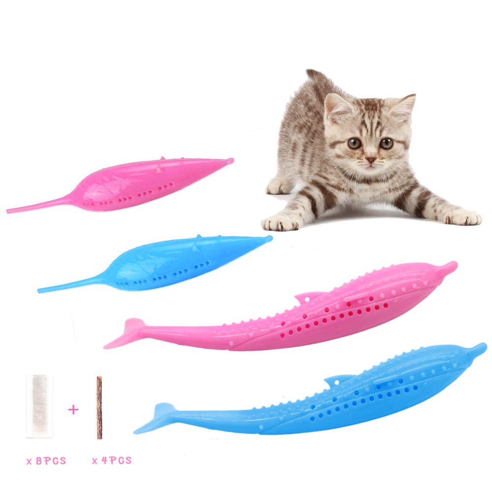 cat toy clean teeth