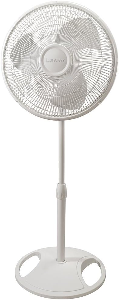 Lasko Fans 2520C Oscillating Stand Fan, White