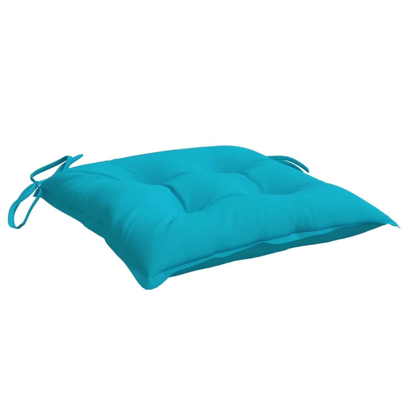 ZEYUAN Cojines de Silla 6 uds Tela Oxford Turquesa 50x50x7 cm, Cojines para Butacas De Jardin, Cojines Sillas Cocina, Cojines para Sillas De Terraza, Cojin Silla Exterior