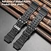 Resin Replacement Band Compatible with Casio GW-9400 Series Rangeman Men's Strap GW-9400J-1JF GW9400-3CR Wirstband GW-9200 GW-9300 Bracelet (Silver buckle) #4