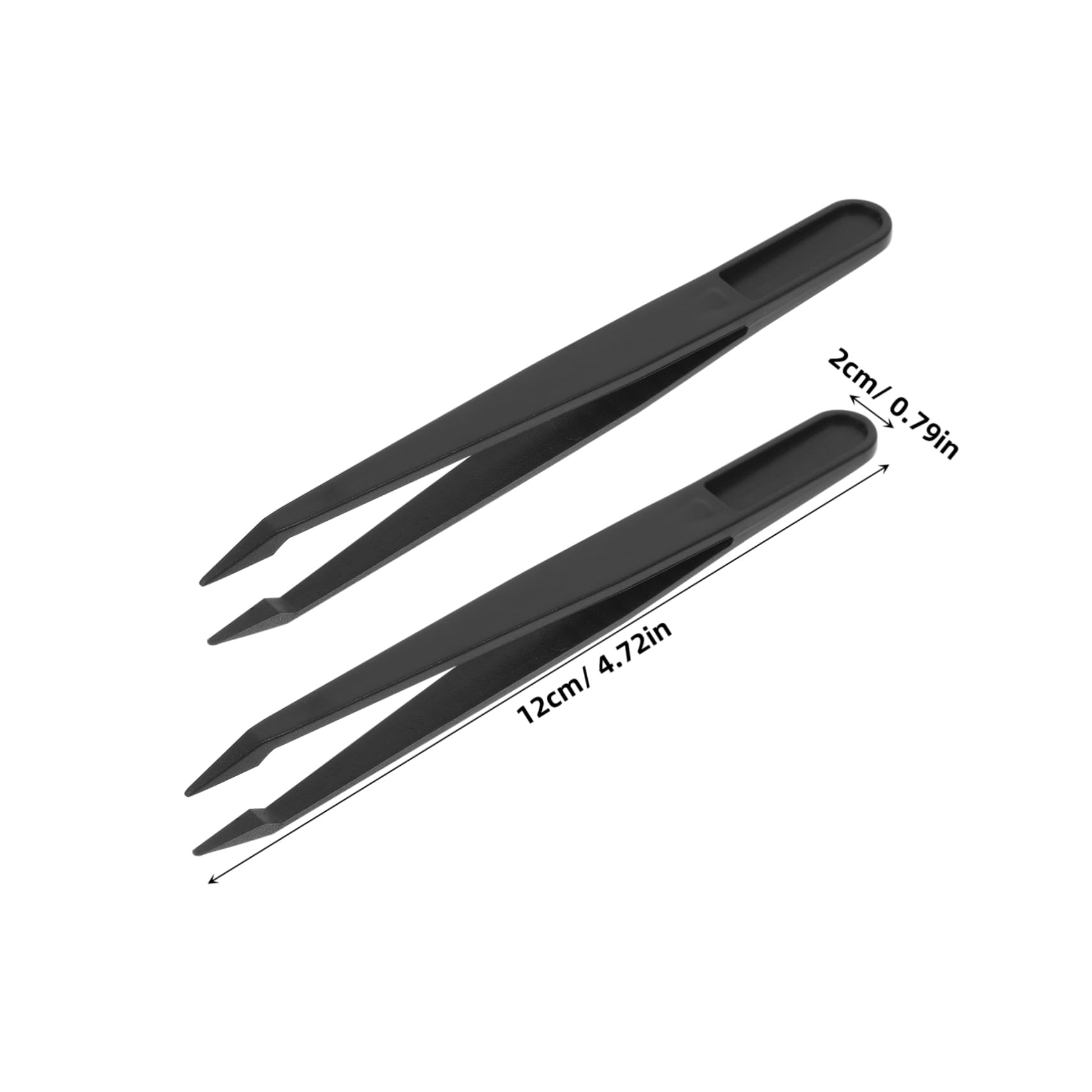 Alipis Crafting Tweezers Set Pcs Precision Plastic Tweezers for Arts Jewelry Electronics and Model Making