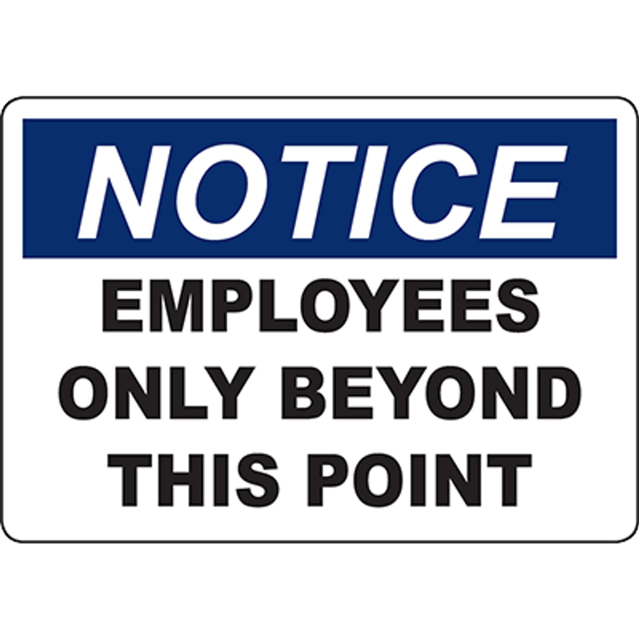 Staff Exclusive Activity Area Restriction Access Notice Metal Sign 8x12 Inch