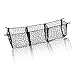 Zone Tech Three Pocket Mesh Storage Net - Black Mesh Three Pocket Trunk Cargo Organizer
