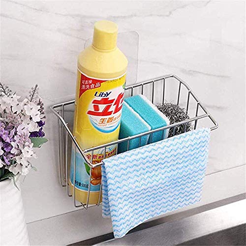 304 Edelstahl-Abflussregal Küchenlappen Geschirrspül- und Geschirr-Lagerregal Wand