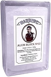 Barbero Alum Block in Plastic Case 3.52 oz / 100 g