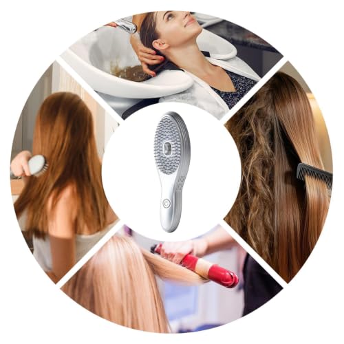 Cepillo en aerosol para el cabello peine antiestático y de vapor para salón 5