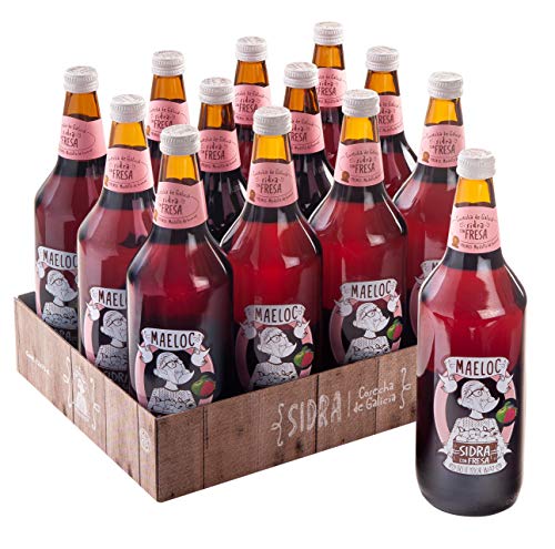 Maeloc Sidra con Fresa - 12 botellas x 750 ml