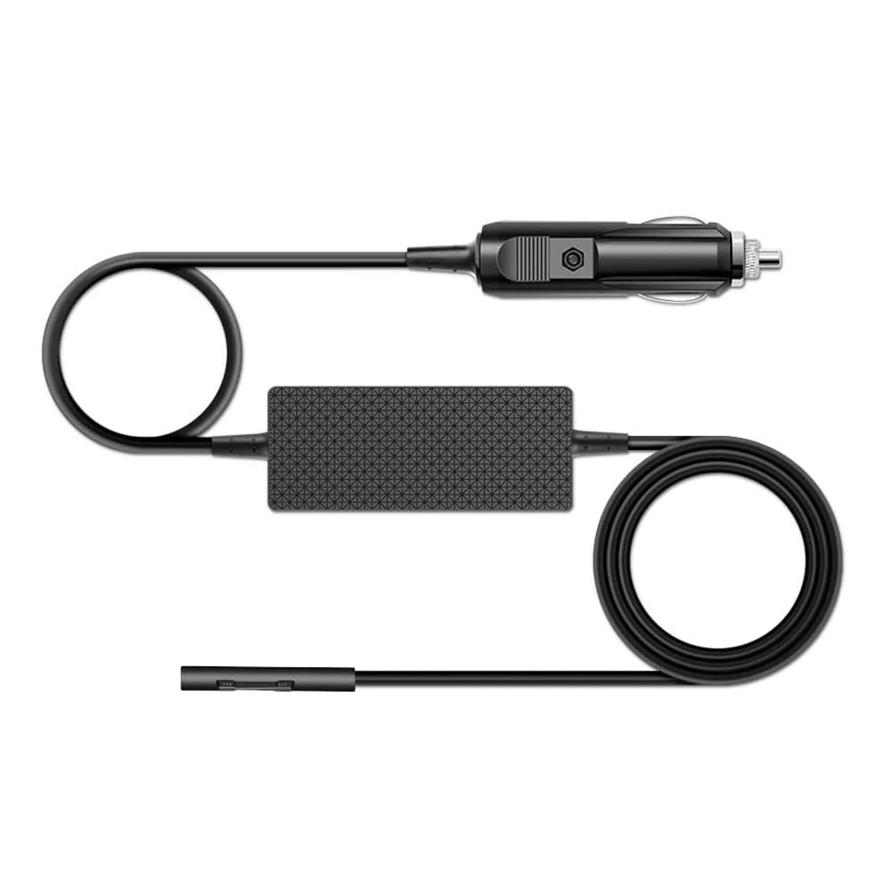 KFD 100W Portable Car Charger for Surface Laptop 3 2 1, Surface Pro X