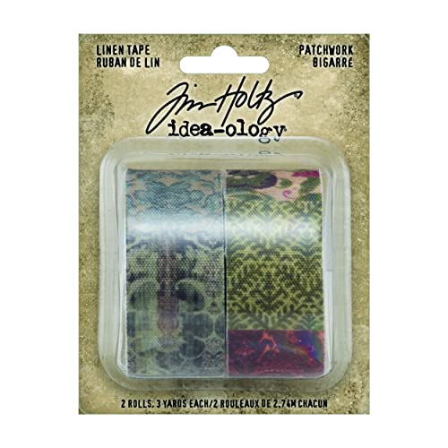 Tim Holtz Idea-Ology Patchwork Linen Tape Multi (TH94230)