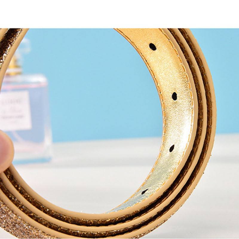 Fashion Sparkly Genuine Leather Waist Belts for Women, Formal Dresses Jeans, Genuine Leather belts4