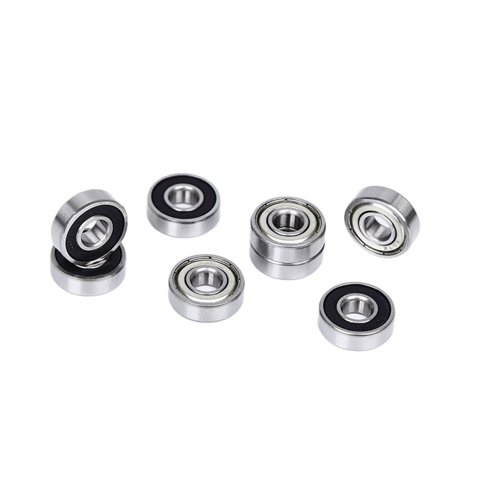 Roulement 607-2RS miniature 7x19x6 mm de type roulement à billes à gorge profonde