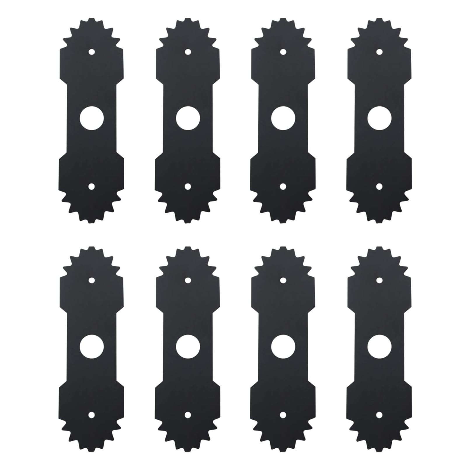 TopHomer 8 lame in acciaio resistenti e durevoli, ricambio per tagliabordi compatibili con UT-50500, UT-50901, UT15518B, UT15518D, UT15518E, UT15518F, AC04203