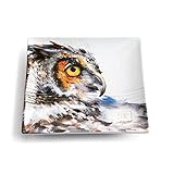 Big Sky Carvers Owl Snack Plate