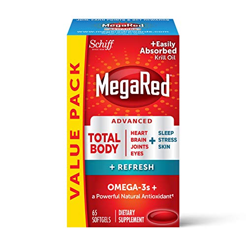 Omega-3 Blend Total Body + Refresh 500mg Softgels, MegaRed