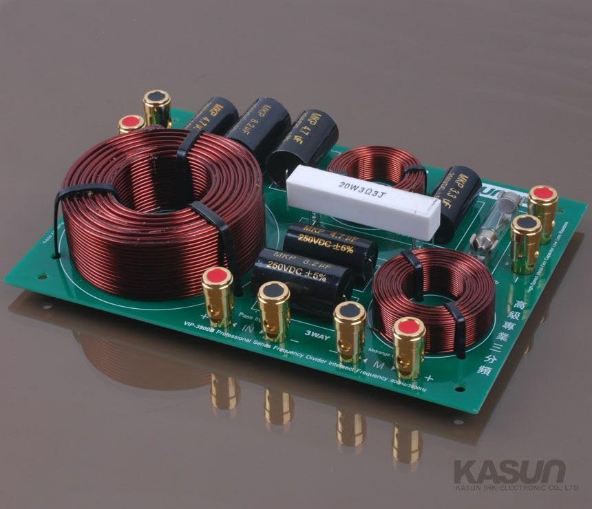 Generic 1pcs 480W 3 Unit Speaker Frequency Divider 3 Way Audio Crossover Filter VIP-3900
