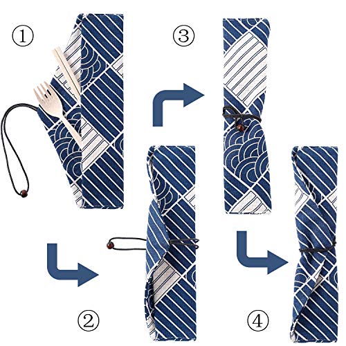 Tatuo Estuche Reutilizable para Pitillos 5 Pcs miniatura 3