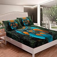 Set Lenzuola Floreali 3D King Size - Microfibra Morbida, Tasca Profonda 30cm, 3 Pezzi - Foto 10