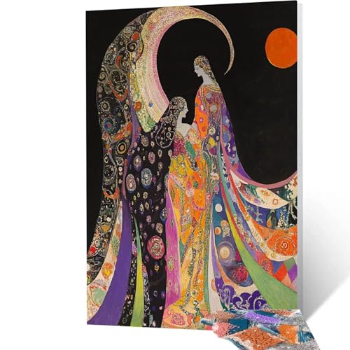 Pintura Diamante Arte del Personaje Diamond Painting Adultos, Diamond Painting Mujer, Cristal Artes Bordado Punto Cruz Dibujos con Diamantes 50x70cm Kit Manualidades Adultos, Regalo Mujer model/-4285