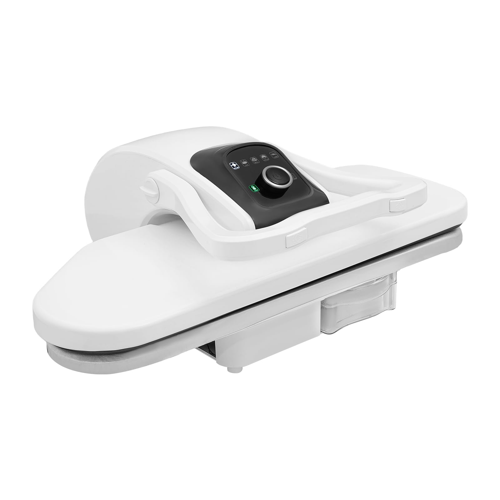 Prensa de vapor de 2200 W prensa para planchar inteligente, 5 funciones, con depósito de agua extraíble, para planchar nailon, seda, lana, algodón, lino