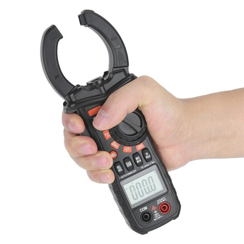 Multimetr UA2018B Black Handheld Cyfrowy Miernik zaciskowy DC/AC Napięcie pomiarowe Digital Profesjonalne Do laboratorium