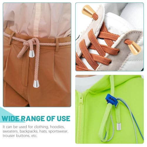 Tope de metal para cuerda de ropa, cordones de chaquetas y mercería 7
