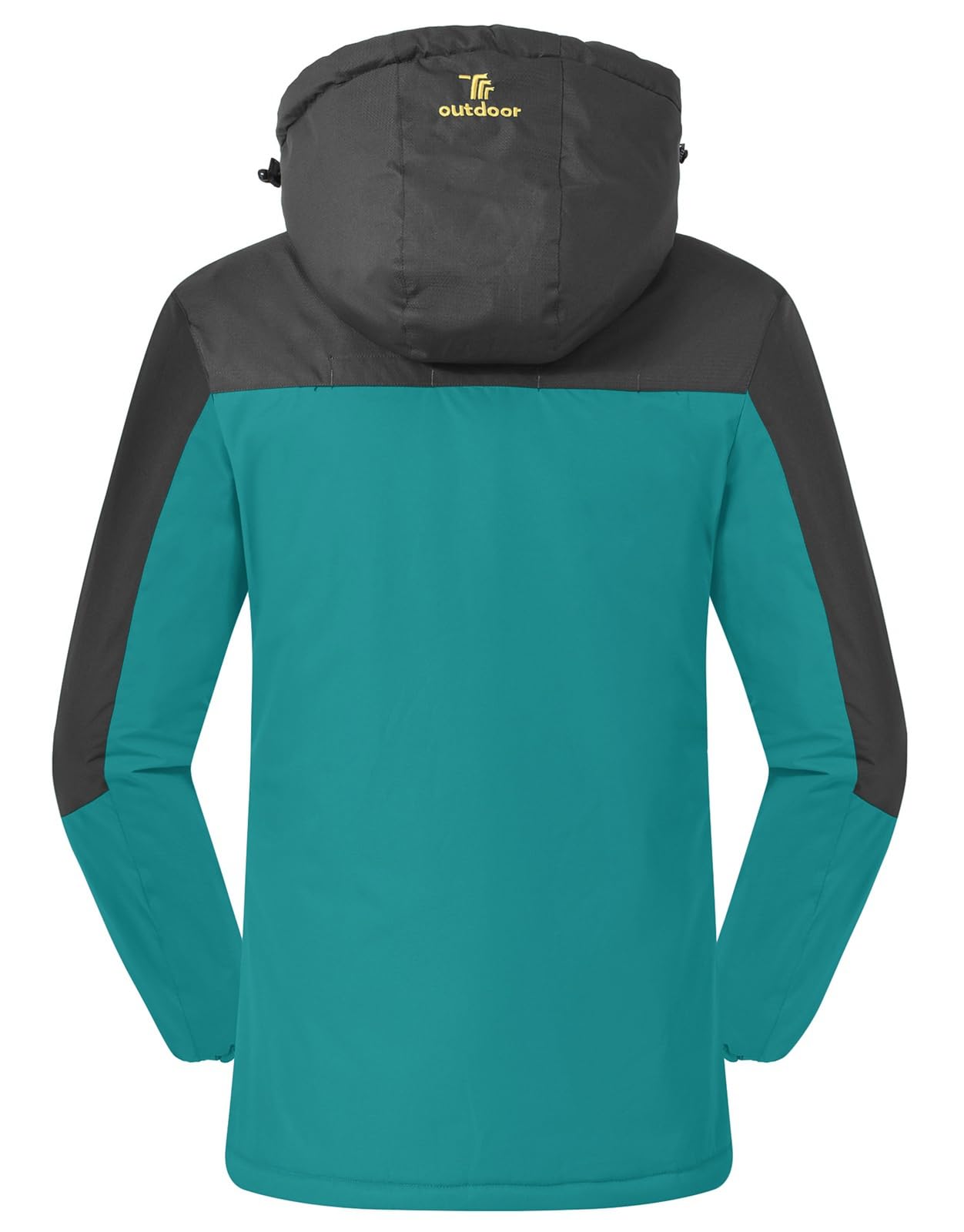 Rdruko Skijacke Damen Wasserdicht Winterjacke Snowboardjacke mit Kapuze | Winddicht Schneejacke mit Kapuze Atmungsaktiv Softshelljacke Fleece Gefüttert Verdickt Wanderjacke Winter Outdoor Jacken