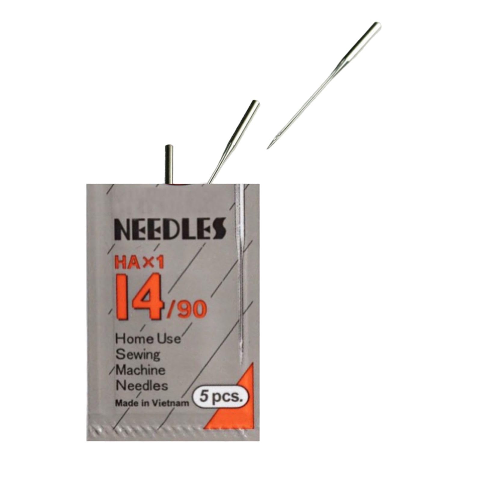 Zenith Combo of Original Needles Size NO HA 14 (4 Packs, 20 Needles) 1 Zenith Premium Bobbin case 5 Zenith Bobbins Combo Works with All Automatic Home Use Machines — Amazon image 3