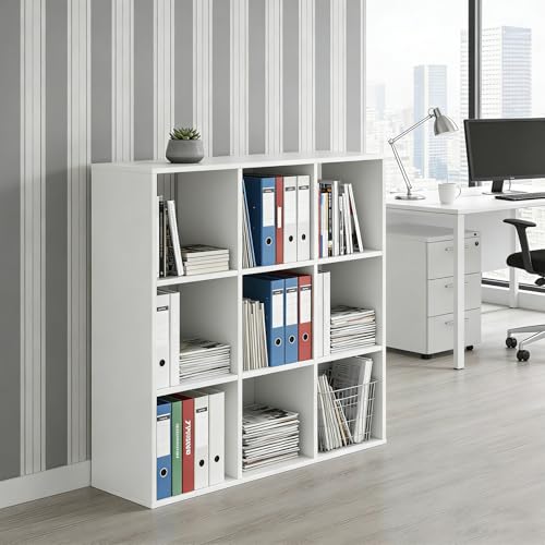 9-Cube-Storage-Organizer-Reversible-Bookcase-Shelf-Open-Cube-Bookshelf-Large-Modern-Storage-for-Living-Room-Bedroom-Office-White