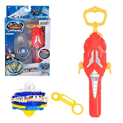 Infinity Nado 85363 Unendlichkeit Schwimmen V Kreisel 5 Ares Wings mit magnetischem Launcher, bunt Cover