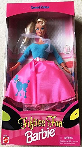 Amazon.com: Barbie 1996 Fifties Fun Doll : Toys & Games