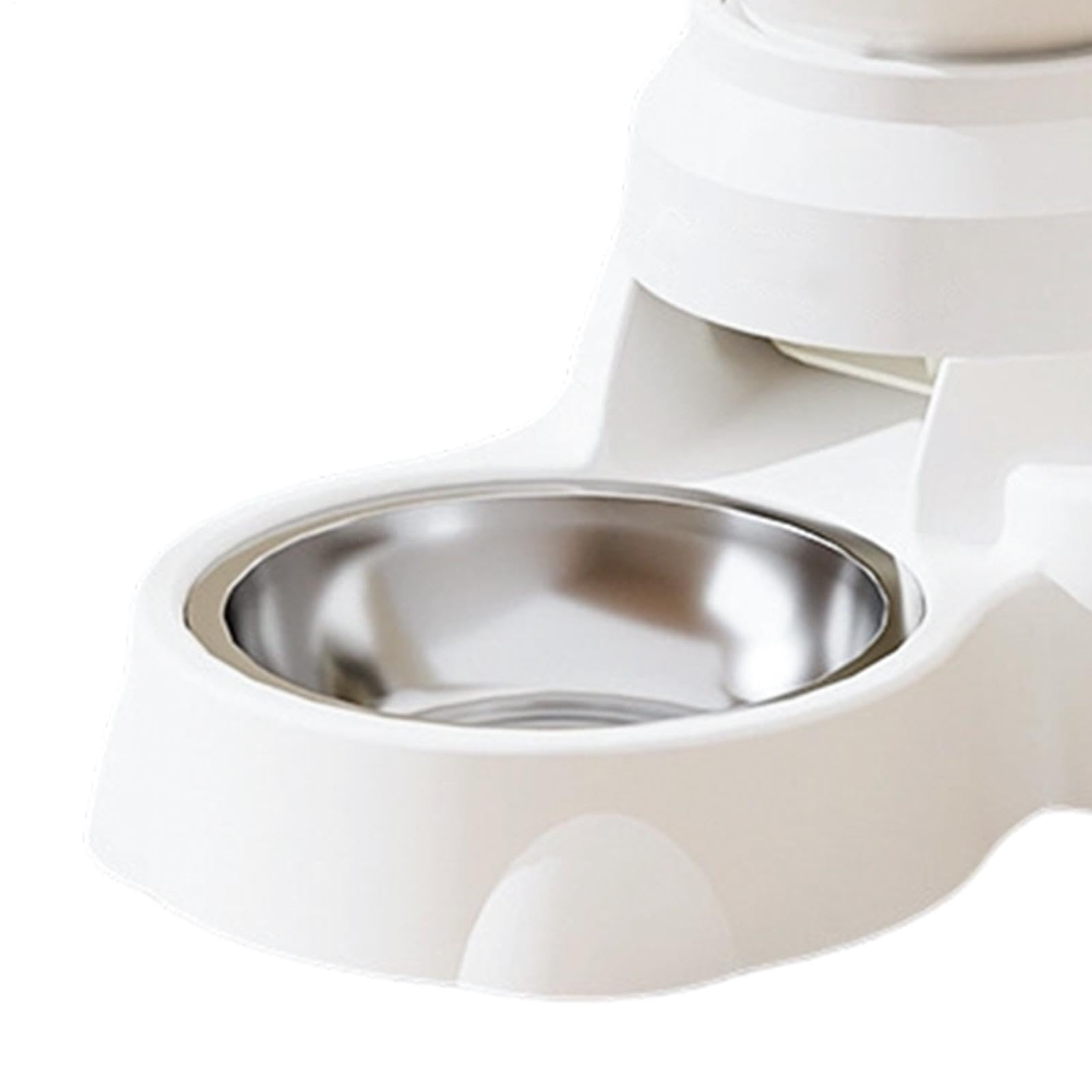 Comedero automático para mascotas, dispensador de alimentos de 1,5 L para perros y gatos, plato de entrenamiento de memoria para gatitos y cachorros, ideal para uso en interiores y exteriores, viajes