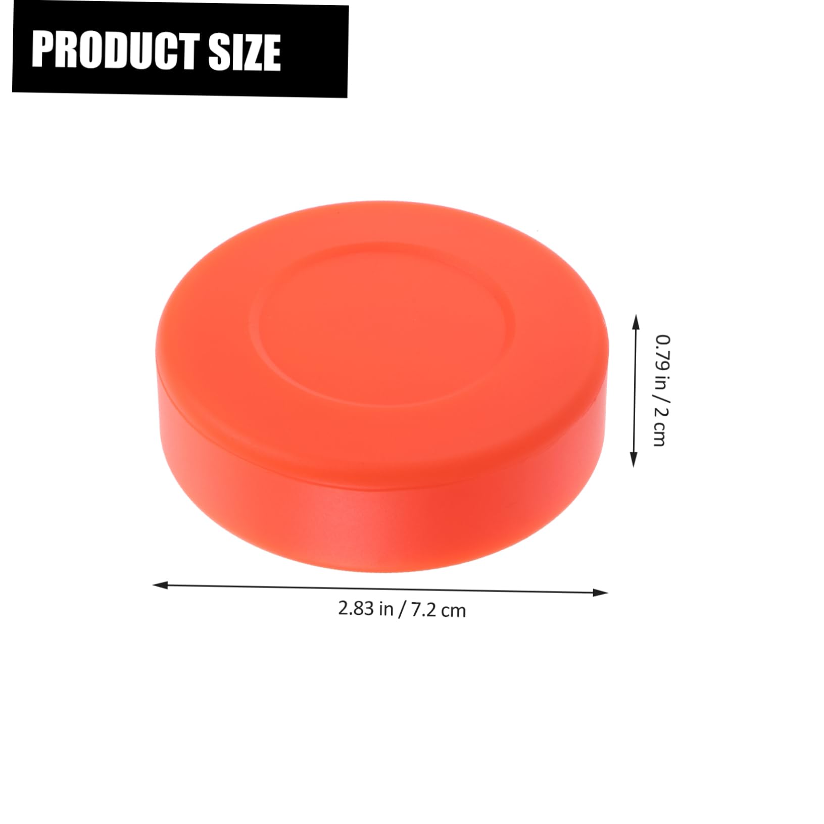 blöder Puck Sport zubehör Hockey Puck Hockey Verein Hockeypässe Ice Balls Kniehockey Eishockey-Pucks trainieren Eishockeypuck zum Üben Outdoor-Hockey-Zubehör PVC Golden