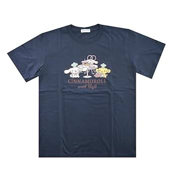 Amazon | [シナモロール] 半袖 Tシャツ メンズ CR1132-246B NB L