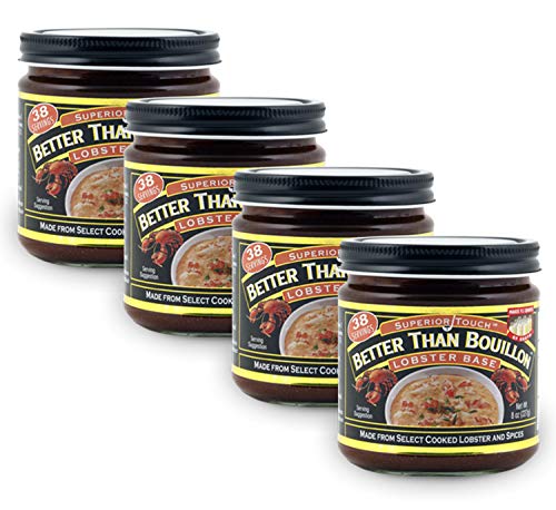 Better Than Bouillon Lobster Base 8 oz (Pack of 4) in a Prime