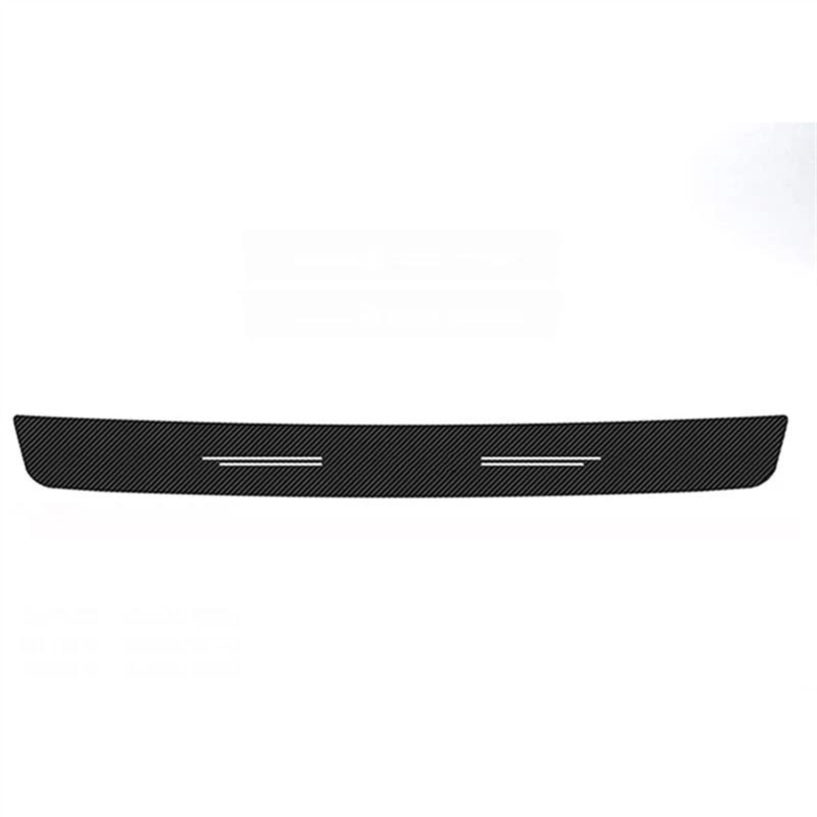 for OPEL for Mokka 2014-2019 2020 2021 Car Door Threshold Sill Protective Sticker Rear Trunk Bumper Decals Bumper Protector Strip(1Pc Trunk)