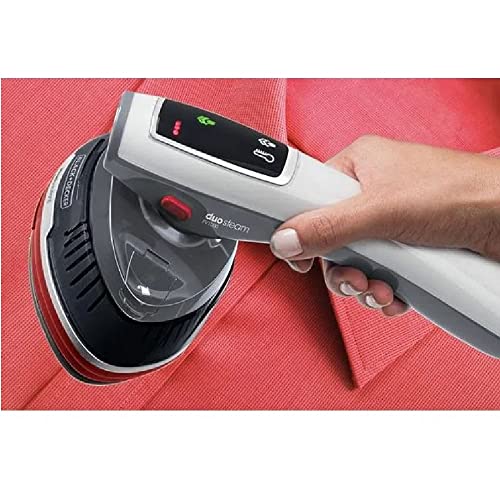 BLACK+DECKER Ferro de Passar Duo Steam 2x1 Vapor Contínuo com Display Digital Touch 1000W 220V FV100