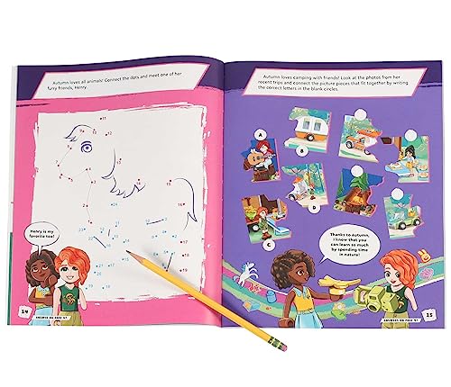 Image of LEGO FRIENDS ACTIVITY BK W / MINI DOLL: Activity Book With Mini Doll (Activity Book With Minifigure)