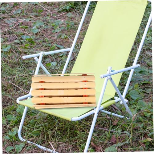 Chaise pliante bambou pour soulager le dos avec son coussin confortable - 8