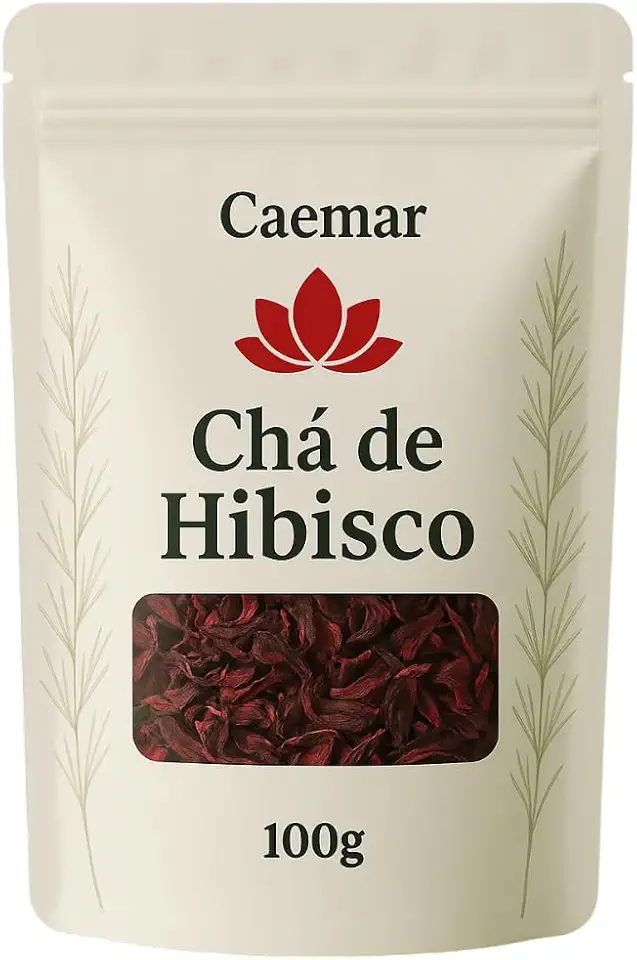 Chá de Hibisco 100 gr - Sem Conservantes