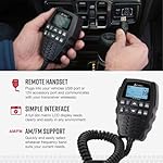 Cobra 75 All Road Wireless CB Radio - Dual-Mode AM/FM, Full 40 Channels, Bluetooth Connectivity, Digital Noise Cancellation, Waterproof, Instant Channel 9, 4-Watt Output, Easy to Operate, Black - Image 3