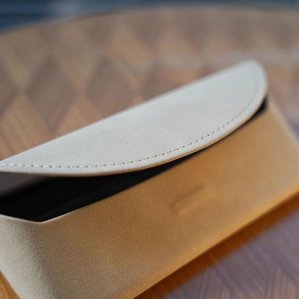 Étui À Lunettes De Soleil En Cuir Tendance, Sac For Les Yeux, For Protéger La Myopie Étui à Lunettes pour Femme