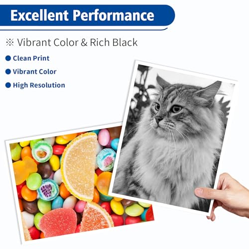 Image of LC504 2Black Ink Cartridges Replacement for Brother LC504 LC504XL High Yield Combo Pack Ink Cartridges Compatible for Brother MFC-J1365DW MFC-J1355DW MFC-J1367DW Printer (Black, Cyan, Magenta, Yellow)