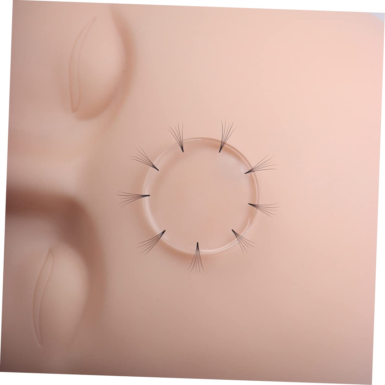 minkissy Silicone Lash Holder Pad Set Lash Extension Pads Eyelash Organizer for Artists Salons